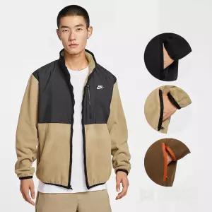 나이키 남자 경량자켓 가을아우터 간절기 배색 후리스 점퍼