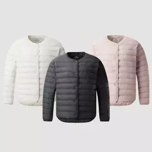 [코오롱스포츠](대구신세계) 스텔스 여성 경량 넥리스 다운 3종택1 V3JDX24602