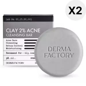 더마팩토리 클레이 아크네 클렌징 바 비누 지성 120g
