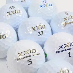 젝시오 A급 화이트 3피스 혼합 50개 로스트볼 로스트골프공