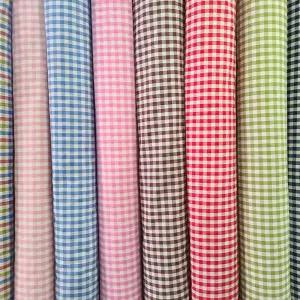 깅엄체크 패턴 천/면가공/순면/부자재/앞치마/플라워/코듀로이/빈티지/인형/코튼/페브릭/체크무늬/파우치