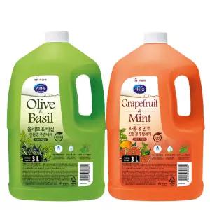 무궁화 키친솝 친환경 주방세제 3L X 2개 [올리브/자몽]