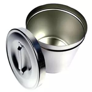 알콜솜 미용 왁싱 네일아트 병원 솜통 스텐 거즈 스폰지 캔 5호 비품