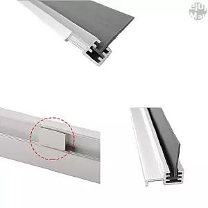 자석형 자동문 바람막이 방화문 하단 패킹 35mm 1m