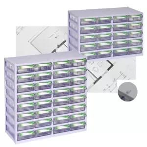 멀티 부속품 박스 볼트 서랍 수납 공구 정리 보관함 부품함 부품박스