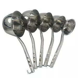 델키 골드 통샥구 미니 핸들 5종 택일/올스텐국자/식당용큰국자/단체급식용조리도구/대형국자/대형물삭구/