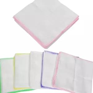 가제 무지 순면 손수건 10매 1세트/수건/신생아/아기/면가재/선물/유아/가재/노인/아동/애기/어르신