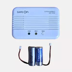 199번 세이프 온 SAFEON CO 가스누설경보기용 CR17450 배터리 검빨 /교체용배터리 /CO 일산화탄소