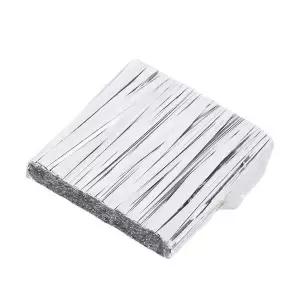 [하프클럽/셀러허브_여성트랜드패션]10cm 은색 포장용 빵끈(800개)