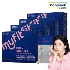 [동국제약] 마이핏 활성엽산 800 30정 4박스