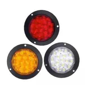 12-24V 겸용 화물차 트럭 데루등 후미등 후진등 볼트고정형 교체형 원형 LED 테일램프