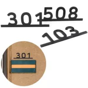 심플 디자인 입체 호실판 빌라 아파트 사무실 호수 표시 현관문 표찰 라인 번호 판 오피스텔 펜션 원룸 호