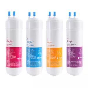 8인치 아쿠아 정수기 한방향 필터 4단계 언더싱크 정수필터 4개 1회분세트