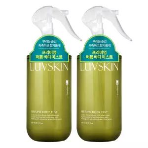 루브스킨 퍼퓸 바디미스트(그린플로럴향) 300ml x 2개