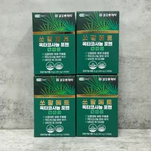 코오롱제약 쏘팔메토 옥타코사놀 포맨 1000mg x30캡슐 4개