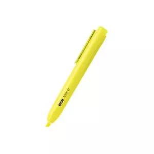 삼광문구 모리스 저스트클릭 형광펜 M2(노랑 1자루 4.0mm) 노크식형광펜