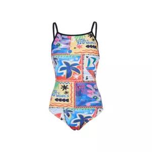 [롯데백화점]레노마 여성 키치 야자수U백 스트랩 원피스 수영복 LF2F804