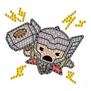 마블 시리즈 뉴 토르 보석십자수 스티커 10x10cm