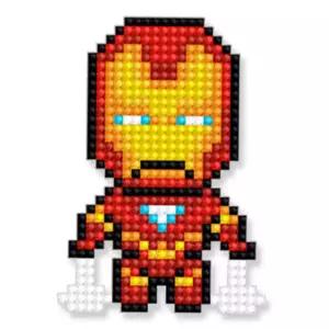 마블 어벤저스 아이언맨 보석십자수 스티커 10x10cm