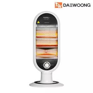 대웅모닝컴 3단 석영관 히터 전기히터 좌우회전 난로 DWH-KQ220KP