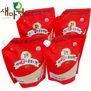 새마원 하나진 우골농축액 840g-4개 사골 농축액 육수 엑기스 국물 국 곰국