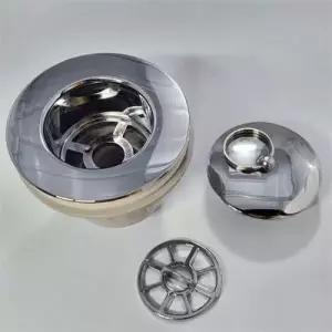 욕조배수구 트랩세트 악취차단 교체용 / 호스없음 / 일자 마개부분만