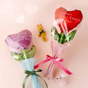 아트랄라 하트 풍선 꽃다발 만들기 이벤트 졸업 풍선장식