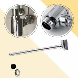 스텐 배수트랩 주름관 자바라 벽트랩 벽면배수관 37cm