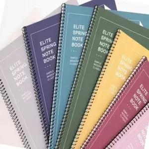 스프링 심플 유선 노트 8권세트 줄공책 고급노트 스터 (KYR-WFJWMUX)