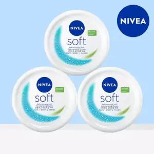 (eTV)니베아 소프트 리프레싱 모이스춰라이징 크림 200ml 3개