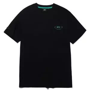 [롯데백화점]유에프씨 스포츠 UFC 액티브 스몰로고 릴렉스핏 반팔 티셔츠 블랙 U2SSU2305BK