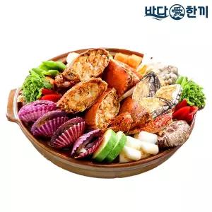 바다애한끼 전복꽃게탕 1kg 2팩 (85g 소스포함)
