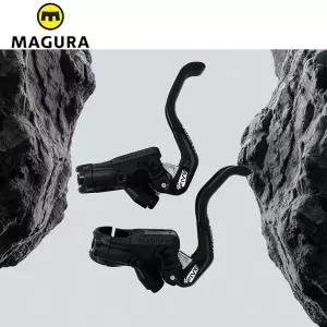 마구라 MT5 HC 유압 디스크 브레이크 레버와 산악 자전거 유압 브레이크 레버를 짝으로 이루고 있으며 엔듀