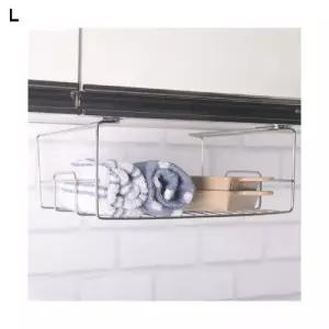 스텐 클립 언더 싱크상부선반주방 다용도 접시 그릇 컵선반 행주 클립형 정리 부엌