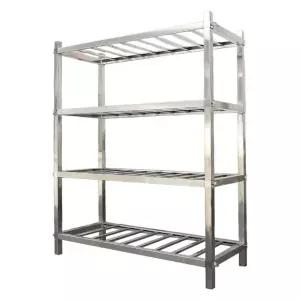 냉동창고 랙 스테인레스 지하실 선반 철제선반 앵글 거치대