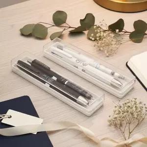 (대성문구) 제브라블렌3색볼펜0.5+델가드샤프 세트(케이스포함)/205758/선물 신학기 생일 문구세트