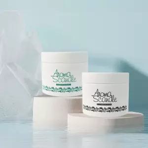 아로마스켄들 고체 탈취제 250g x2개 딥포레스트향+클린코튼향/실내 차량 화장실 초강력 냄세제거