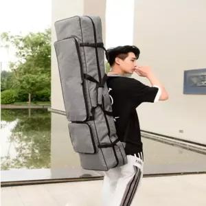 바퀴 케이스 88건반 가방 전자 피아노 디지털 일렉트릭 강화 블랙 이동형