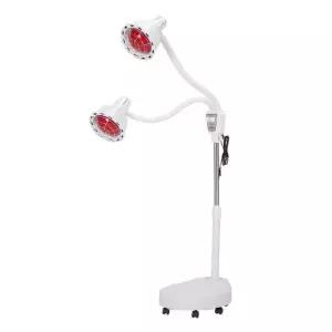 더블헤드 원적외선 조사기 미니 뷔페 광선 워머 듀얼헤드 수동 온도조절 1단계낮춤 바퀴있음