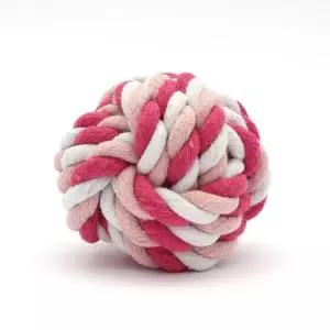 강아지로프공 강아지 로프 볼 장난감 터그놀이 애견 공 6cm