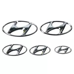 현대모비스 H로고 현대 소형차종 모비스 순정용품 H마크 엠블렘