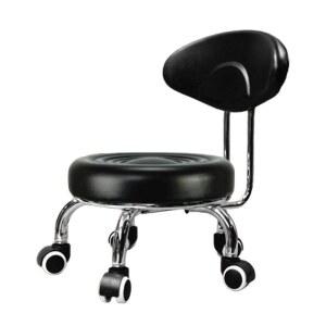 등받이 의자 작업 낮은 보조 등받이의자 진찰 발톱이 높이조절 바퀴달린 작은 다용도