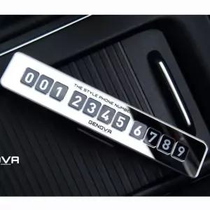 자동차 연락처 알림판/표시/휴대전화/휴대폰/안심번호판/주차번호판/케이스/주차판/전화번호판/번호/디자인