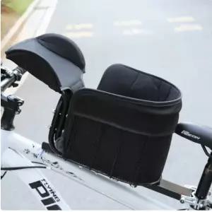 프리미엄 강아지 자전거 안장 라이딩 여행 산악자전거 애완동물 시트 접이식 바구니 B