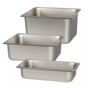 3종택일 4분의1 진성 반찬통 업소용 밧드 스텐 바트 NSF