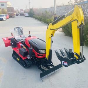 맞춤형 중장비 농업용 35마력 미니 경운기 다기능 경운기 틸러 크롤러 트랙터 (굴삭기 포함)