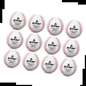 스포츠 스타스포츠 뉴 고무 연식야구공 (12개입)