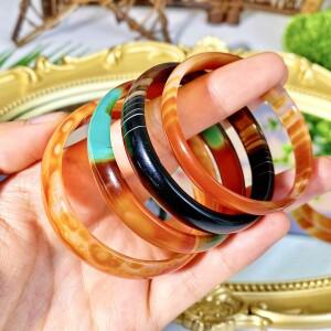 하이 퀄리티 천연 크리스탈 팔찌, 아이 선물, 여성용 팔찌, 보석 쥬얼리, 글리터, 힐링 크리스탈, 1PC