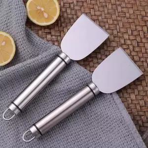 스텐 스크래이퍼 일체형 인덕션 다기능 청소 전용 칼날/스크래퍼/스크레퍼/껌칼/칼헤라/스티커/제거/헤라칼