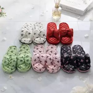 어린이집선생님 사무실 실내화 왕리본 3중쿠션 슬리퍼 5color 거실화